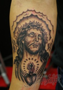 Shinji Tattoo キリストのタトゥー画像 1